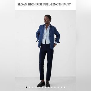 Banana Republic Navy High-Rise Sloan Pants